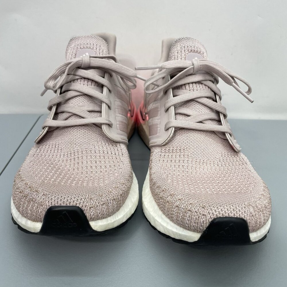 Adidas UltraBoost 20 Sneakers Shoes Running Training Athletic Mauve Pink Women 8 - Picture 3 of 13